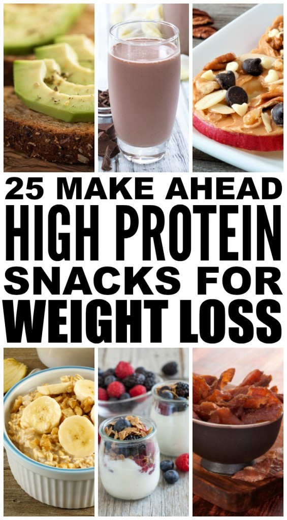 Healthy Make Ahead Snacks
 High Protein Snacks 25 Healthy Make Ahead Ideas