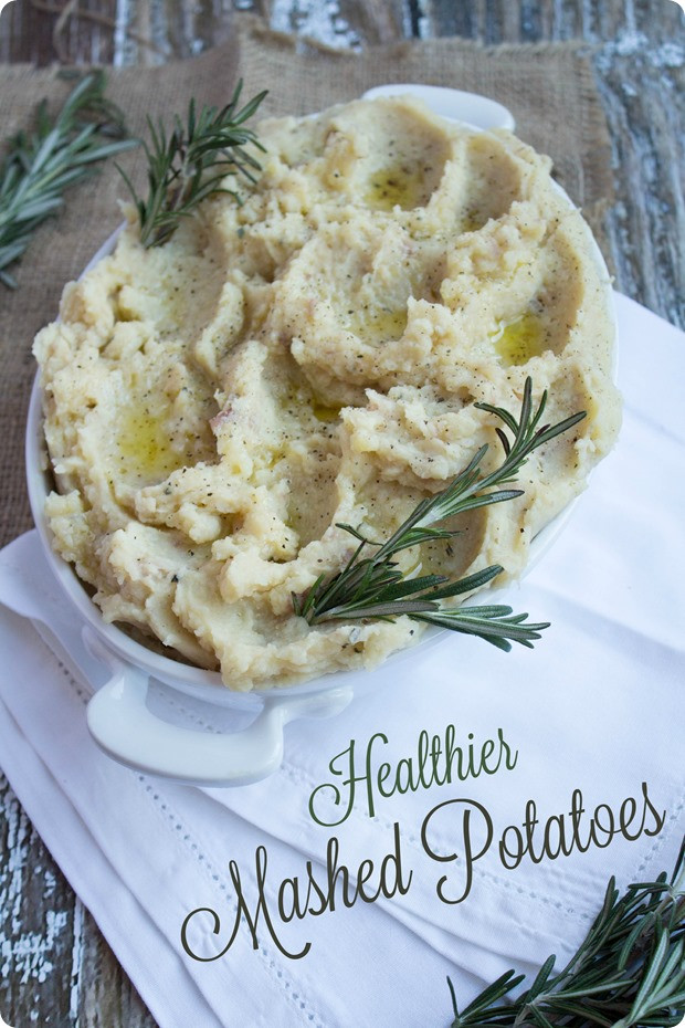Healthy Mashed Potatoes
 Best Healthy Thanksgiving Recipes