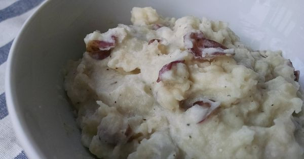 Healthy Mashed Red Potatoes
 Garlic Mashed Red Potatoes HealthyFeelsHappy