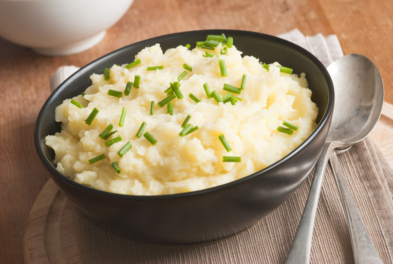 Healthy Mashed Red Potatoes
 Guilt Free Garlic Mashed Potatoes The Picky Eater