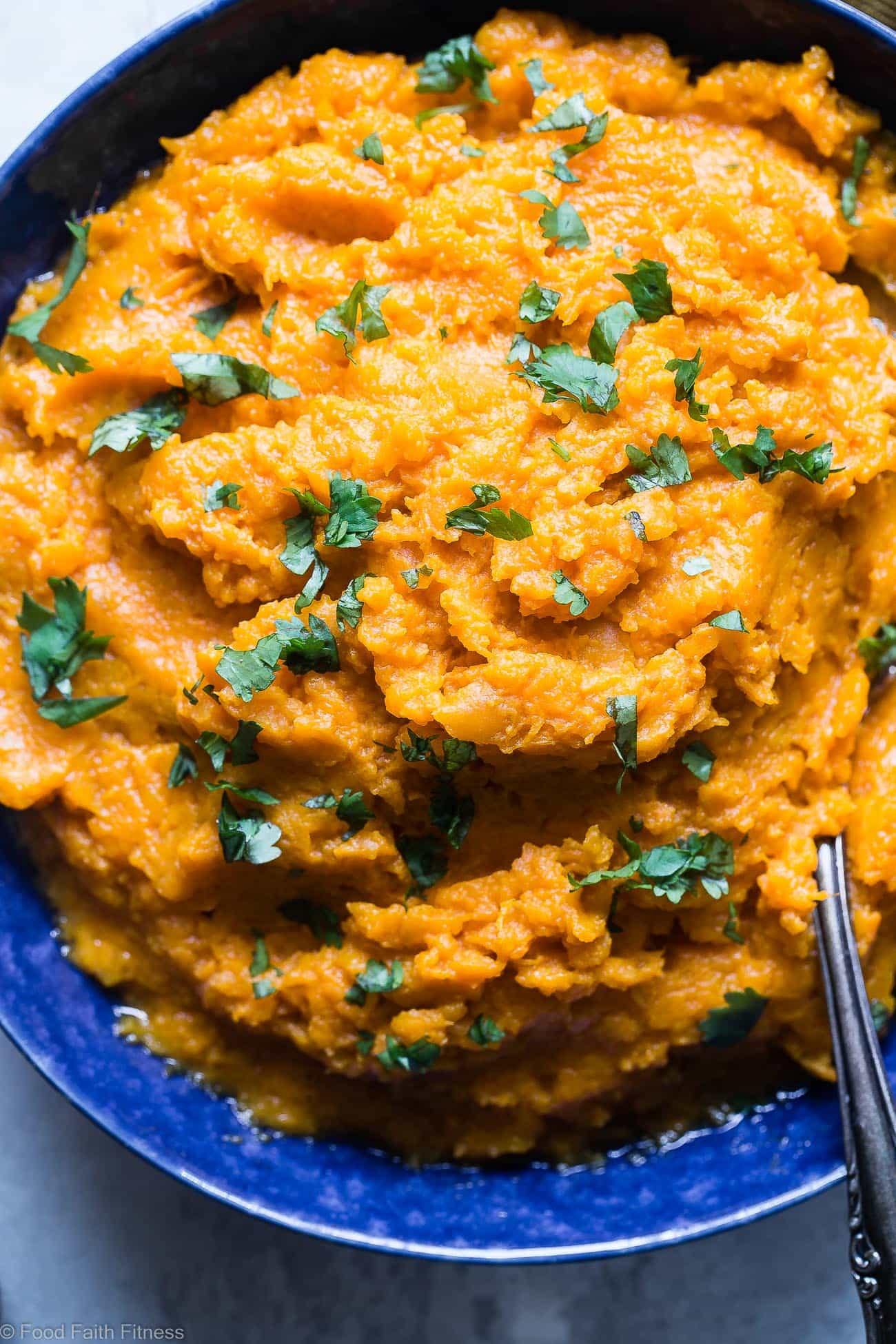 Healthy Mashed Sweet Potatoes
 Curried Savory Vegan Healthy Mashed Sweet Potatoes