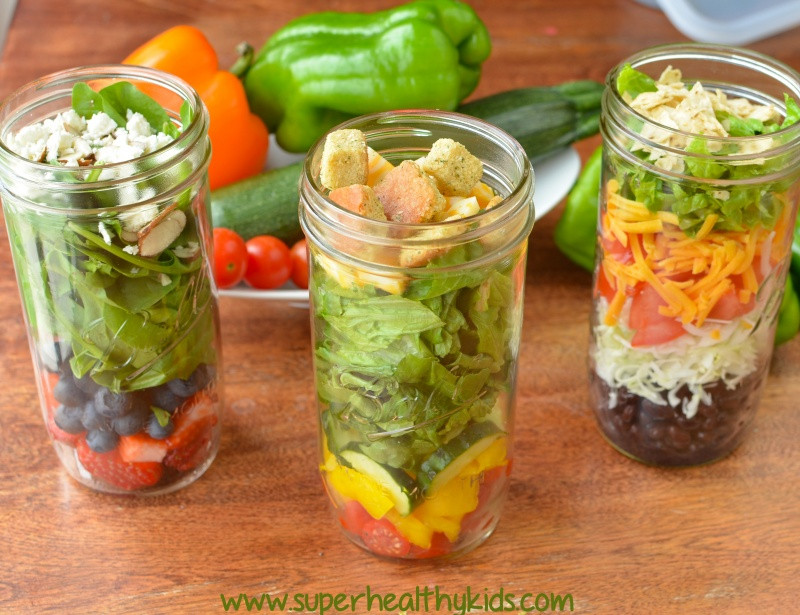 Healthy Mason Jar Lunches
 10 Mason Jar Lunches to Have on Hand