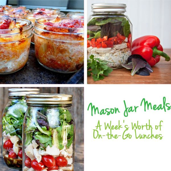 Healthy Mason Jar Lunches
 17 best images about Mason Jar Meals on Pinterest