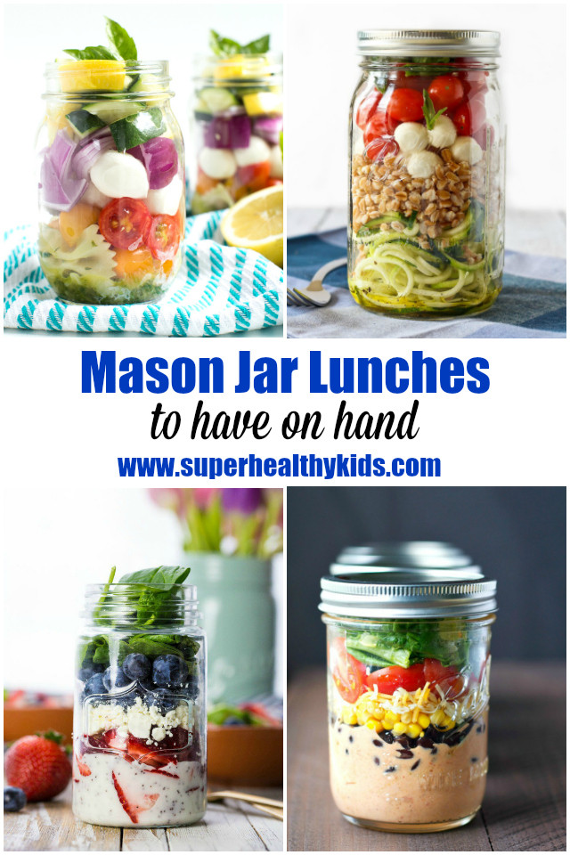 Healthy Mason Jar Lunches
 10 Mason Jar Lunches to Have on Hand