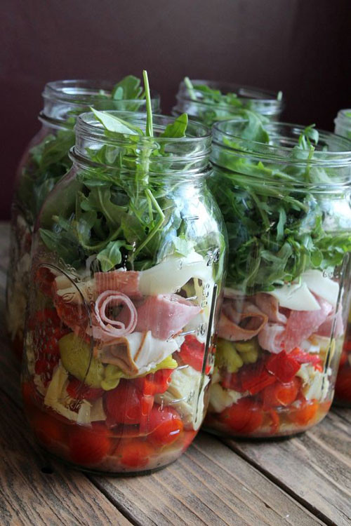Healthy Mason Jar Salads
 33 Healthy Mason Jar Salads