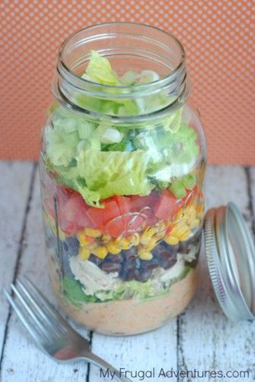 Healthy Mason Jar Salads
 33 Healthy Mason Jar Salads