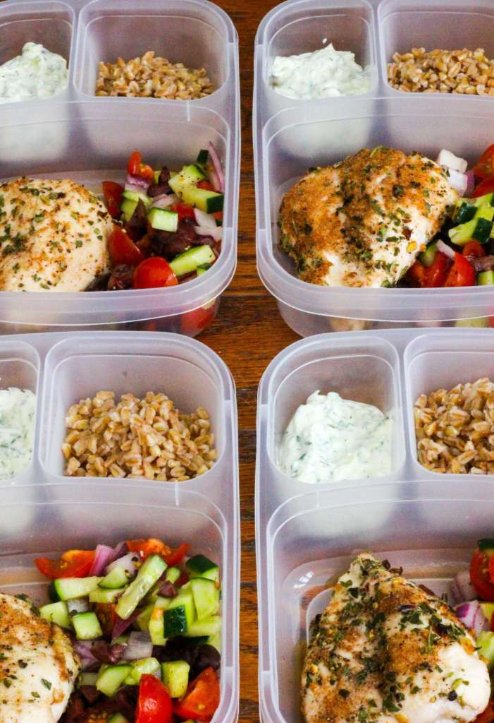 Healthy Meal Prep Dinners
 Healthy Greek Chicken Meal Prep Bowls Ally s Cooking