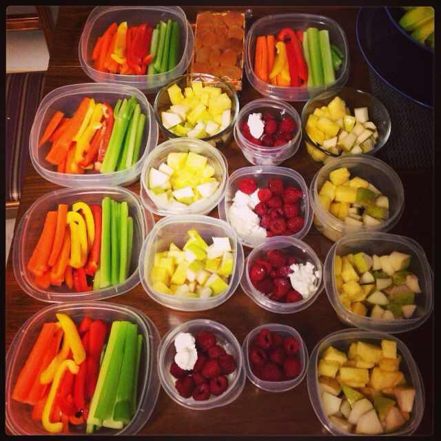 Healthy Meal Prep Snacks
 Sunday meal prep Our snacks for the week carrots bell