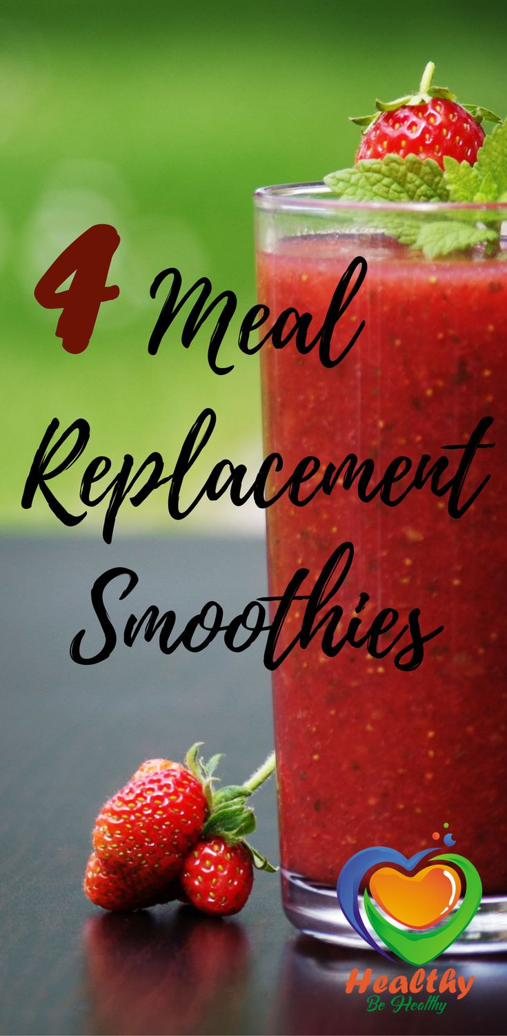 Healthy Meal Replacement Smoothies
 22 best Shake Recipes images on Pinterest