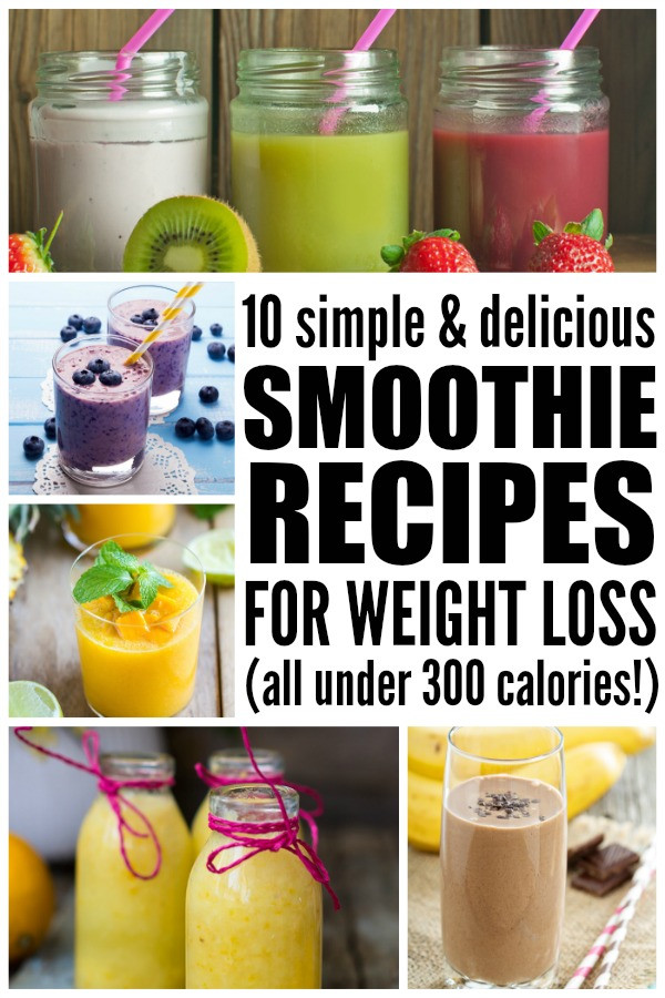 Healthy Meal Smoothies
 15 smoothies under 300 calories to help you lose weight