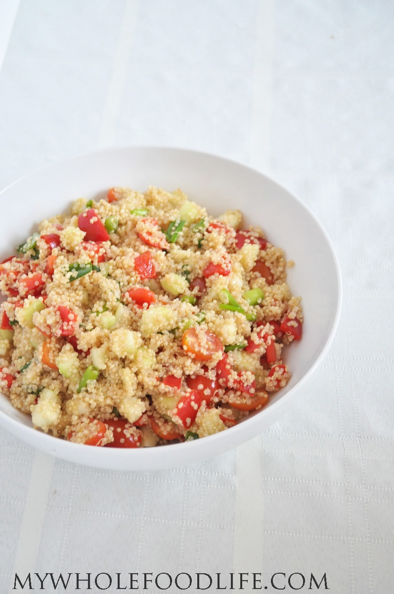 Healthy Meals With Quinoa
 Healthy Quinoa Salad My Whole Food Life