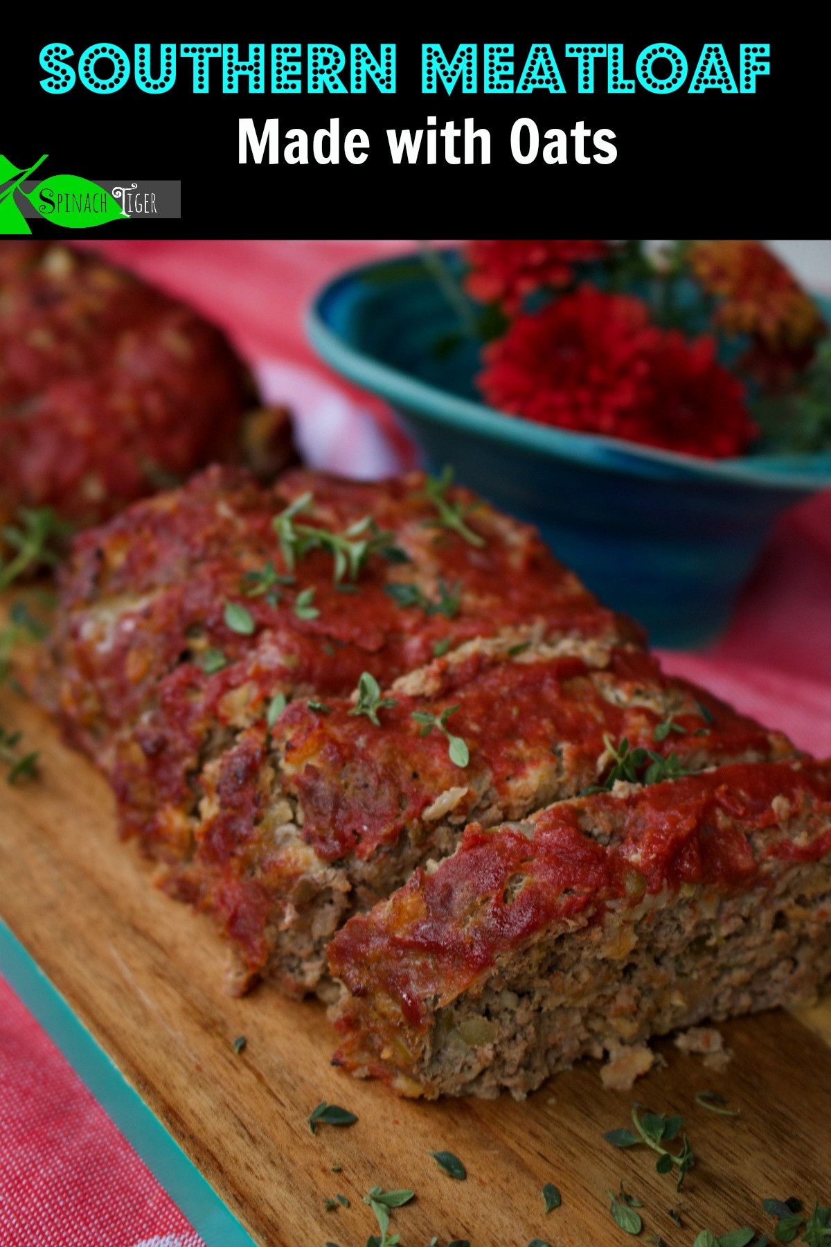 Healthy Meatloaf Recipe With Oatmeal
 Big Fat Healthy Southern Meatloaf Recipe Made with Oats