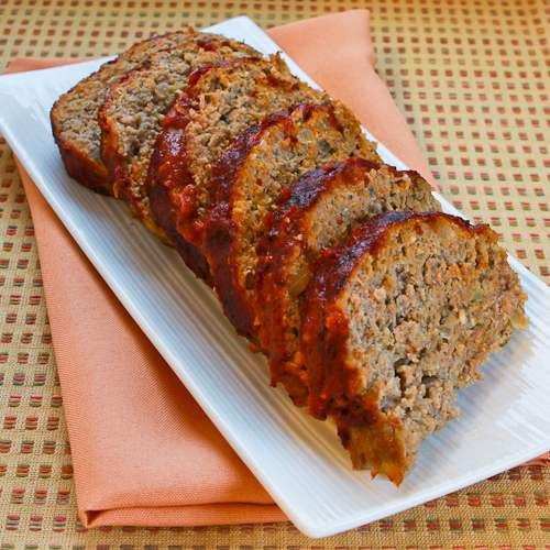 Healthy Meatloaf Recipe With Oatmeal
 Turkey Pesto Meatloaf with Tomato Sauce