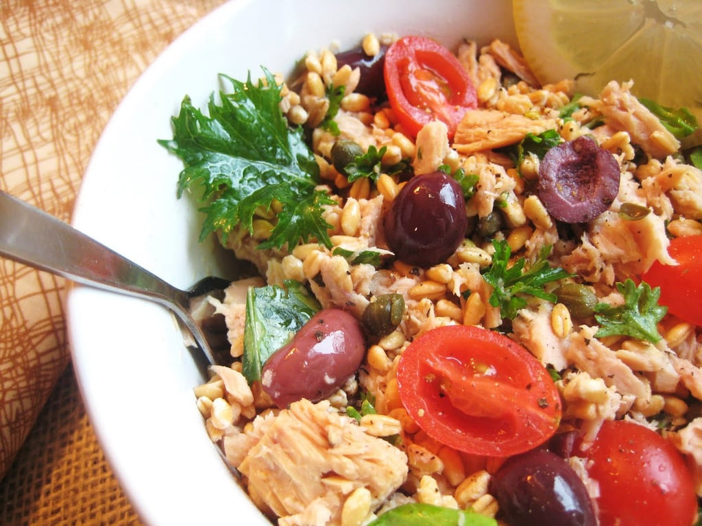 Healthy Mediterranean Diet Recipes
 Tuna and Farro Salad