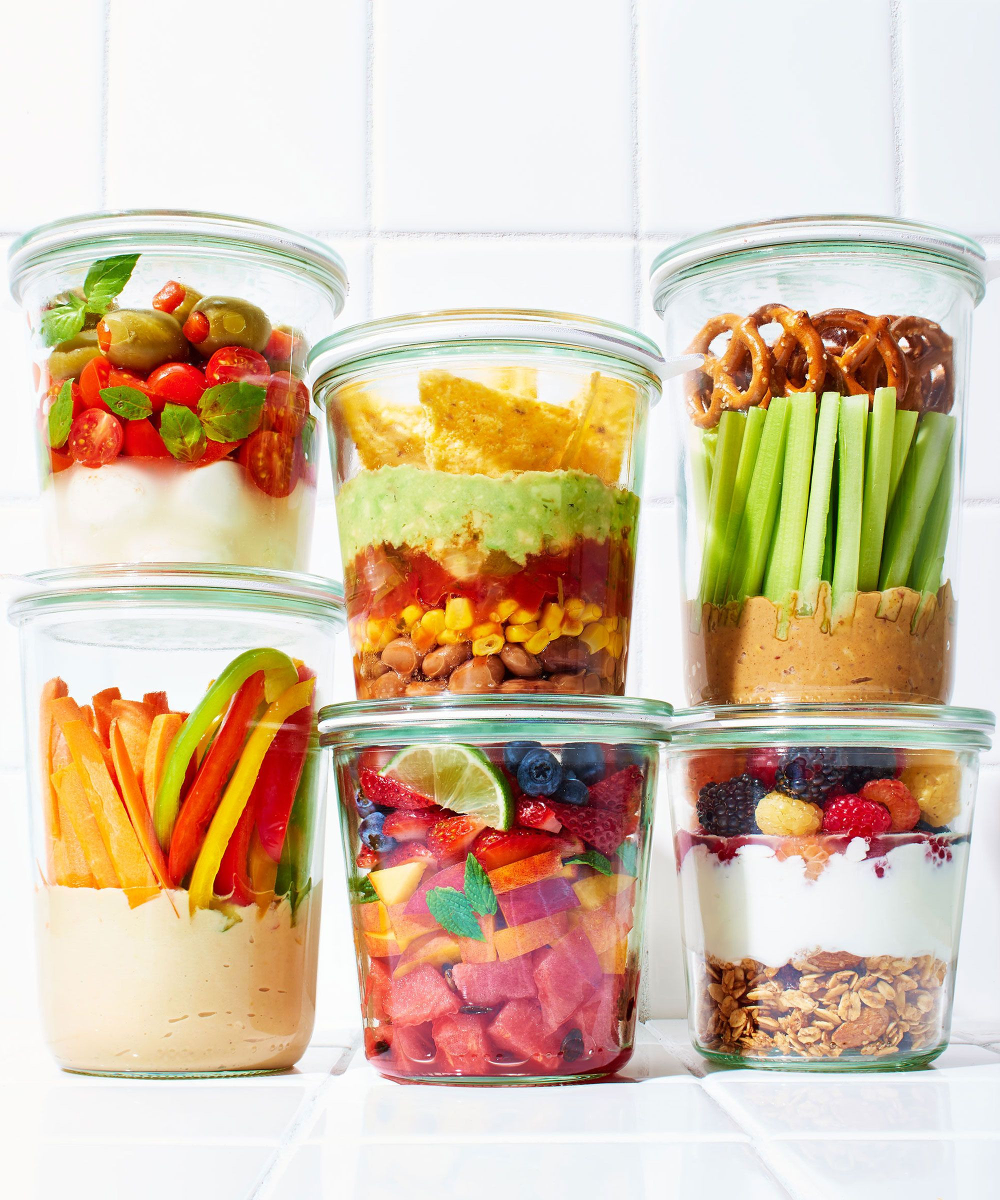 Healthy Meeting Snacks
 Snack Recipes Easy Mason Jar Snacks Ideas