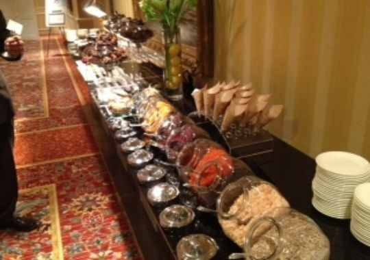 Healthy Meeting Snacks
 Hotel based meetings more creative healthier menus