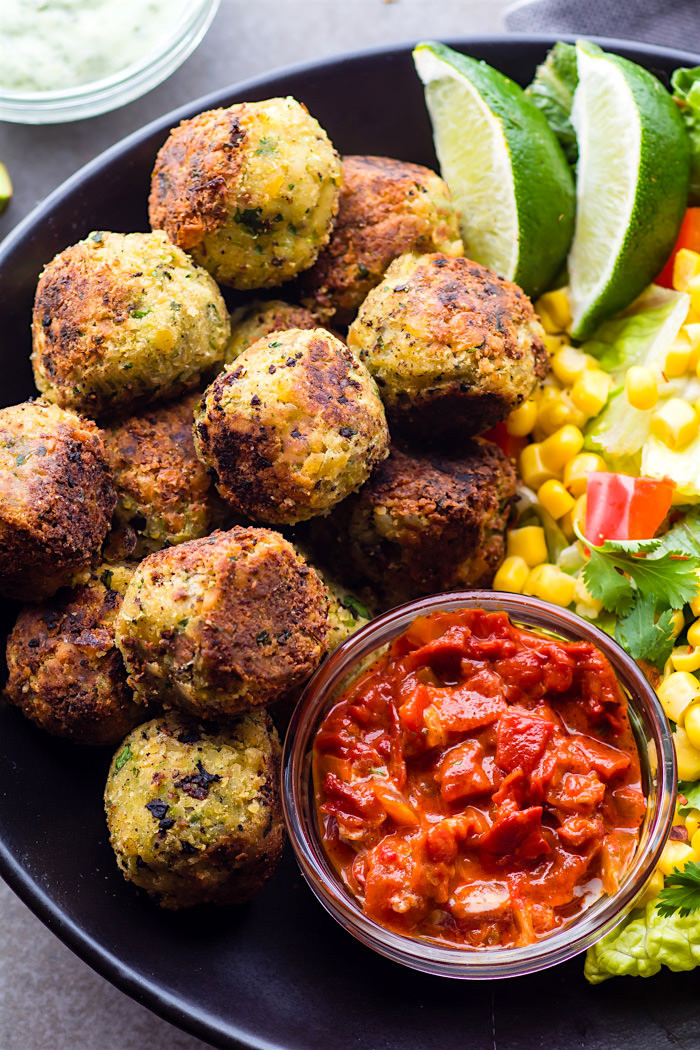 Healthy Mexican Appetizers
 Easy Mexican Vegan Falafel Bites Gluten Free