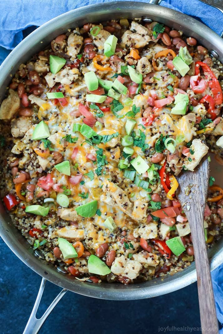 Healthy Mexican Casserole
 Healthy e Pot Mexican Quinoa Casserole