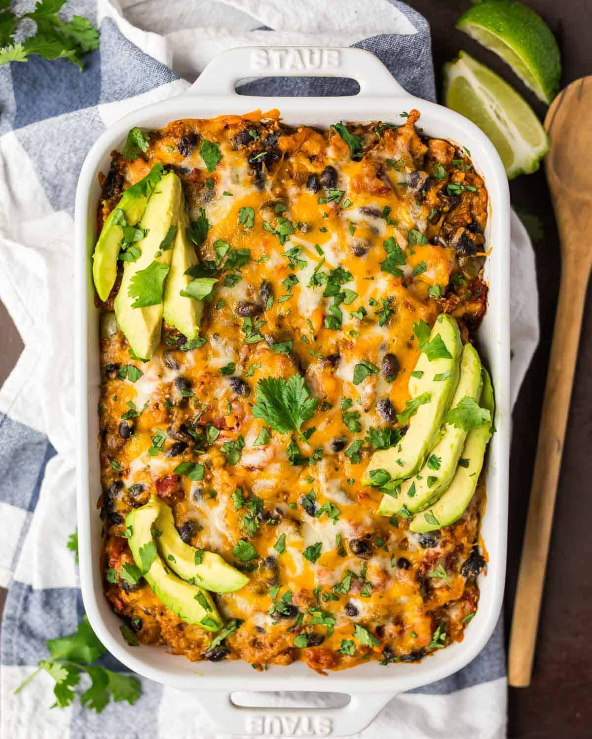 Healthy Mexican Chicken Recipes
 Mexican Chicken Quinoa Casserole