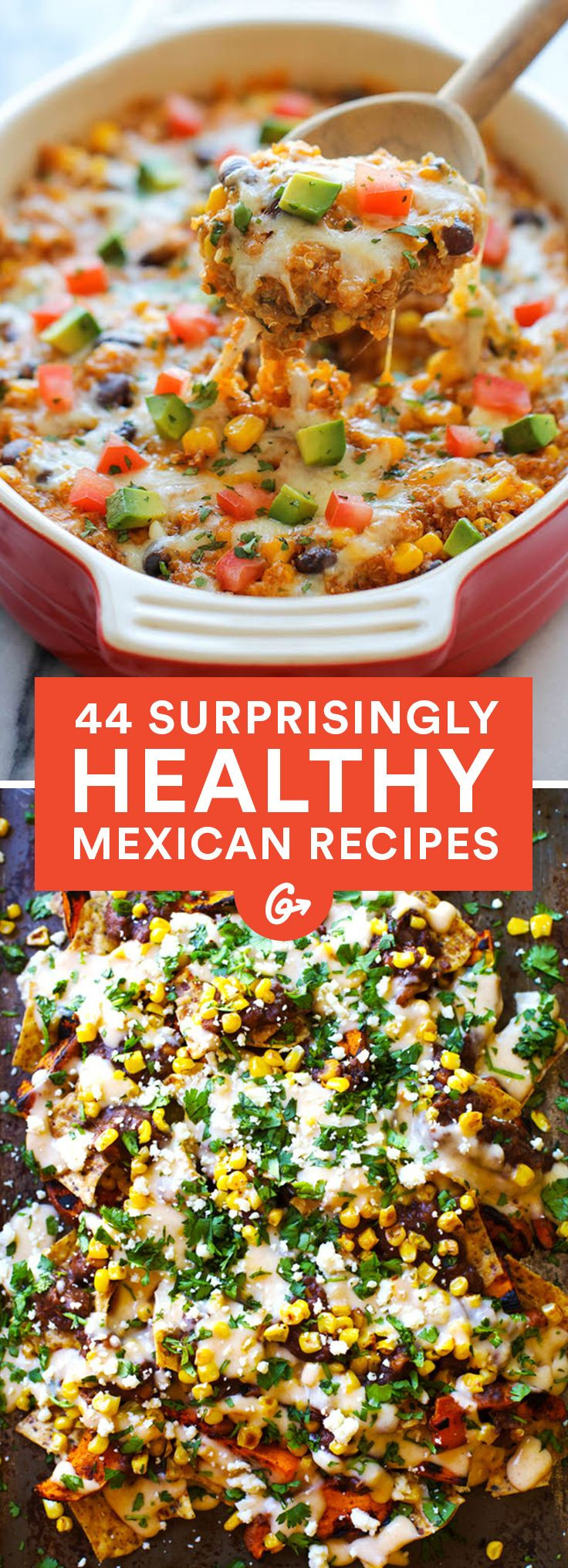 Healthy Mexican Food Recipes
 Best 25 Healthy mexican recipes ideas on Pinterest