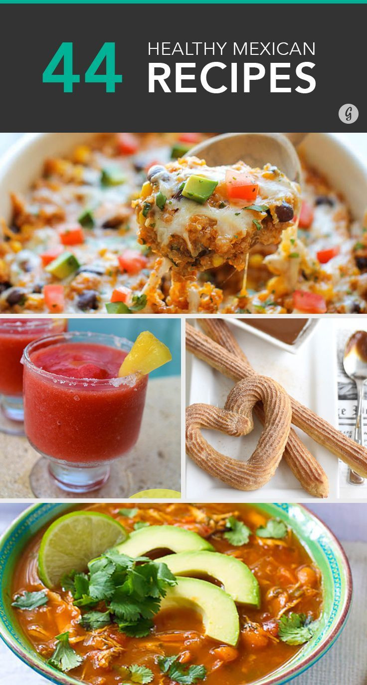 Healthy Mexican Food Recipes
 44 Surprisingly Healthy Mexican Dinner Ideas and Recipes