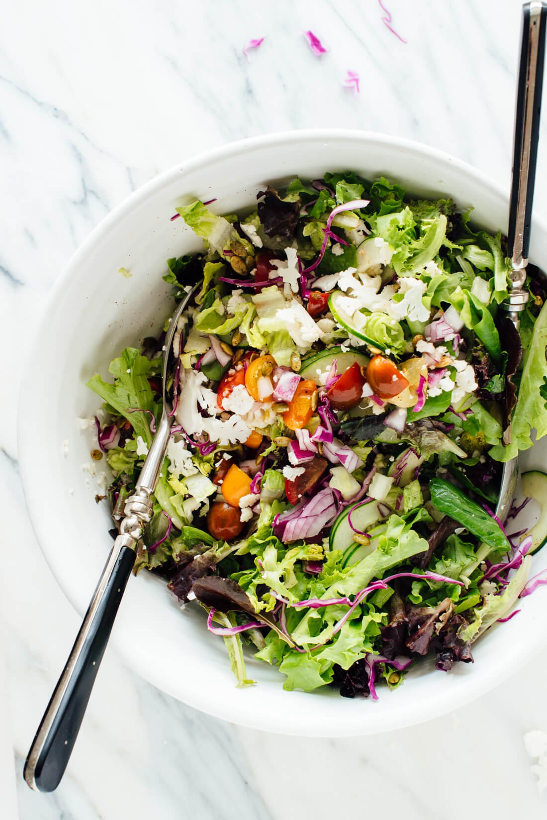 Healthy Mexican Recipes
 Mexican Green Salad with Jalapeño Cilantro Dressing