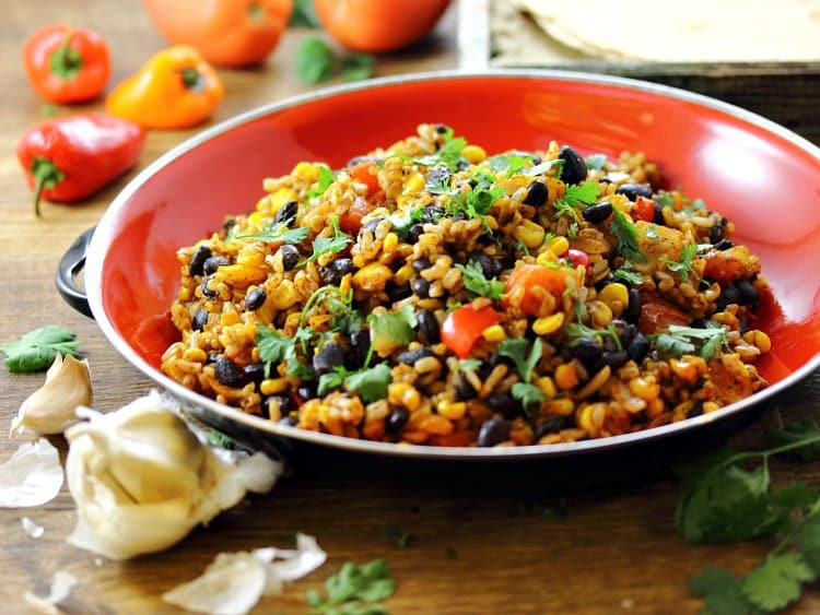 Healthy Mexican Rice
 Mexican Fried Brown Rice