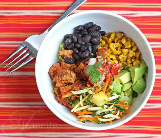 Healthy Mexican Rice Bowl Recipes
 Cha Cha Bowl Recipe for Mexican Chicken and Black Bean