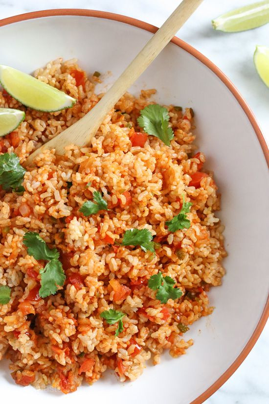 Healthy Mexican Rice Recipe
 Best 25 Mexican brown rice ideas on Pinterest