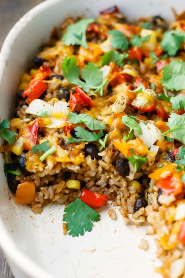 Healthy Mexican Rice Recipe
 mexican rice bake