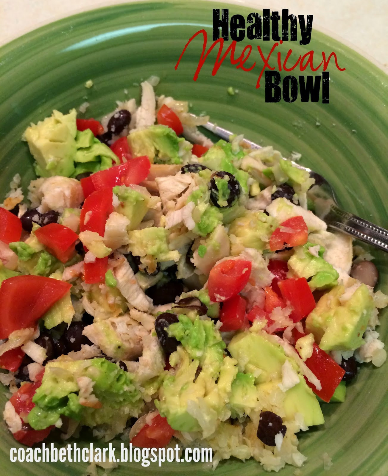Healthy Mexican Rice
 Body Remodel Healthy Mexican Bowl with Cauliflower Rice