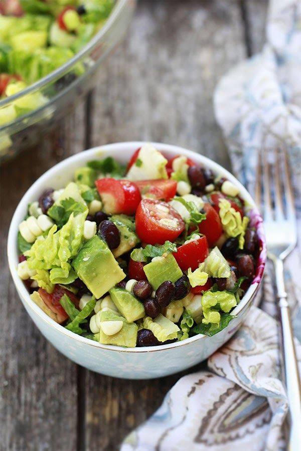 Healthy Mexican Salad Recipes
 17 Best images about Lettuce works every time on Pinterest