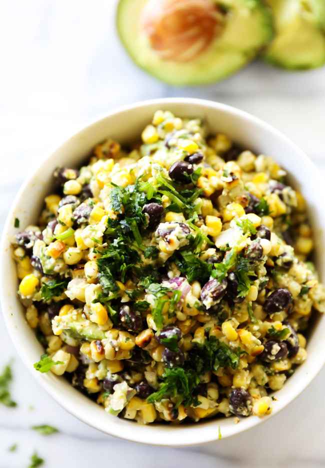 Healthy Mexican Side Dishes
 Mexican Street Corn Salad Chef in Training