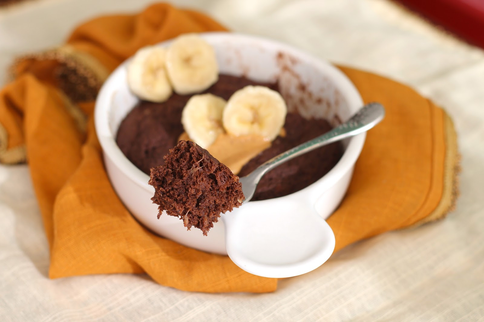 Healthy Microwave Desserts
 Healthy Single Serving Chocolate Peanut Butter Banana