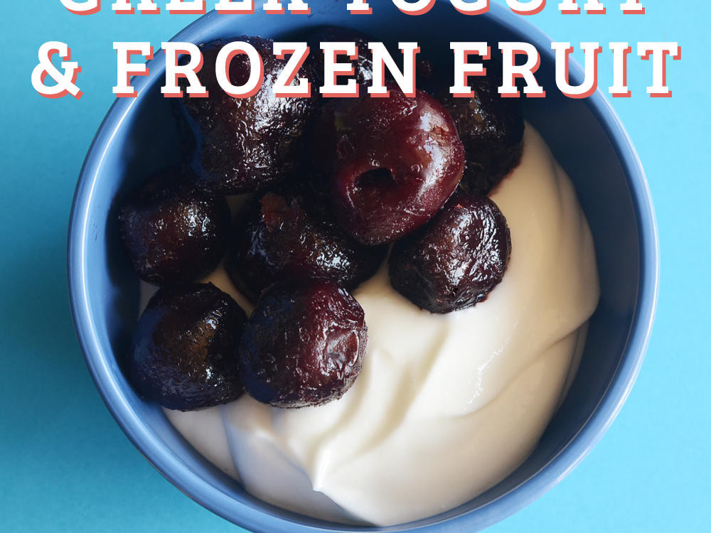 Healthy Mid Morning Snacks
 Healthy Mid Morning Snack Ideas Greek Yogurt and Frozen