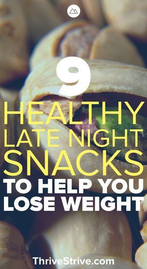Healthy Midnight Snacks For Weight Loss
 17 Best ideas about Healthy Late Night Snacks on Pinterest