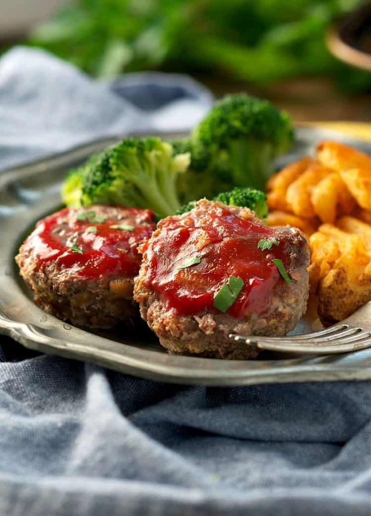 Healthy Mini Meatloaf
 Healthy Mini Meatloaf The Seasoned Mom