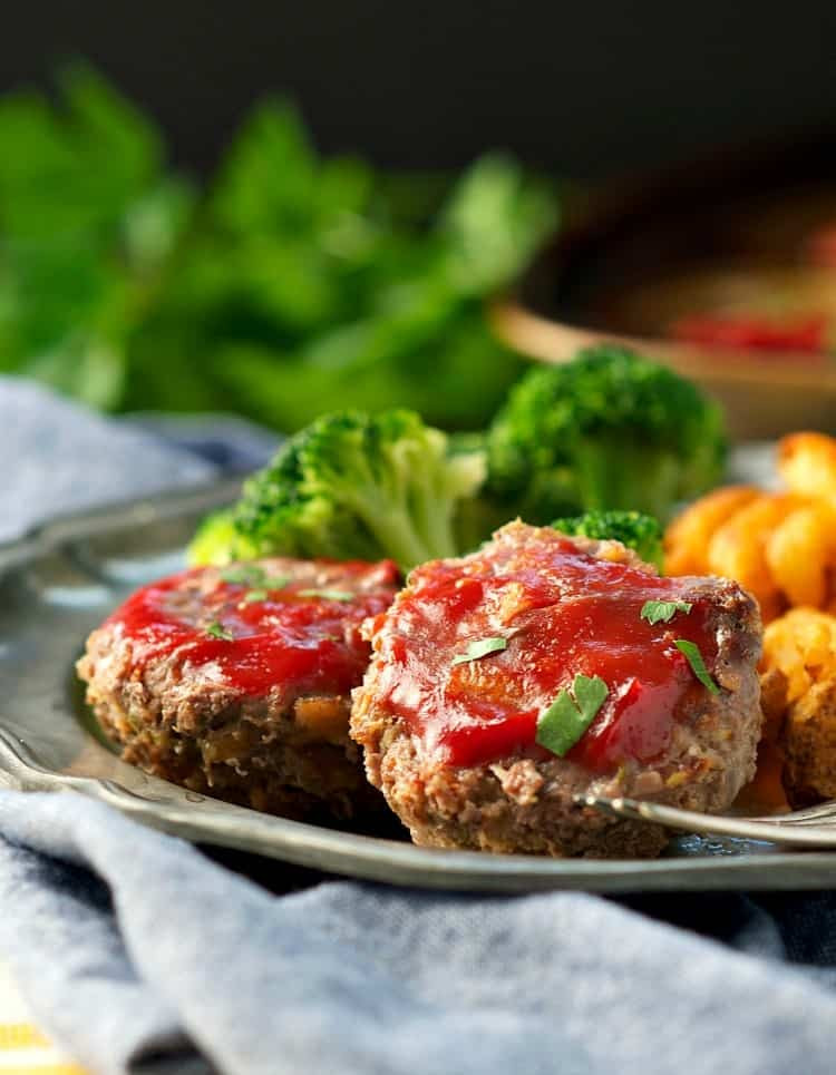 Healthy Mini Meatloaf
 Healthy Mini Meatloaf The Seasoned Mom