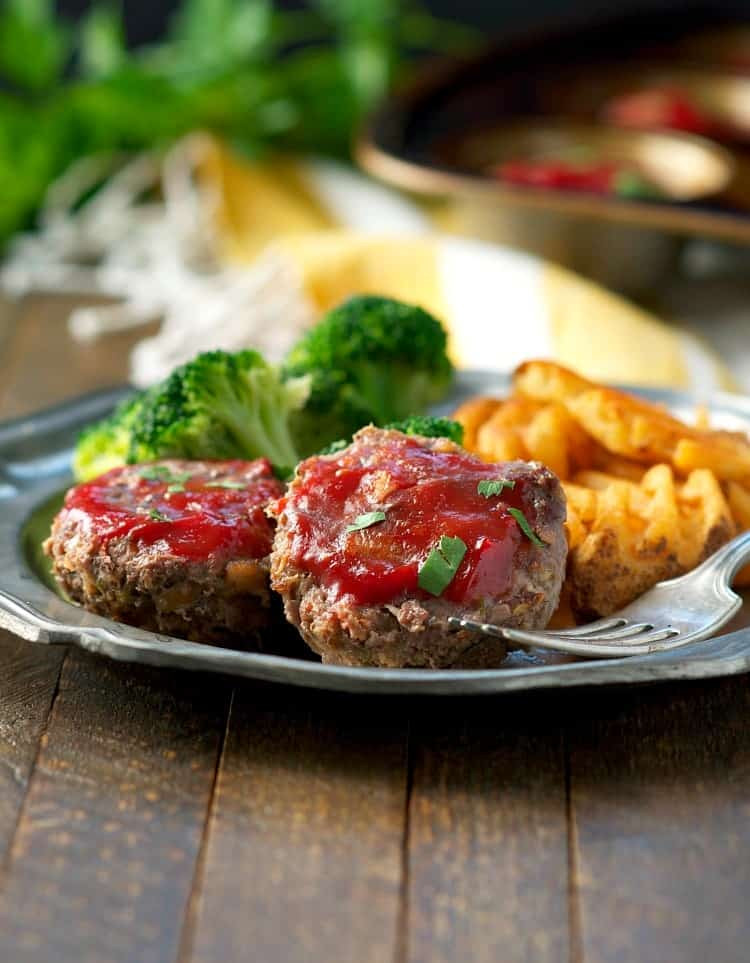 Healthy Mini Meatloaf
 Healthy Mini Meatloaf The Seasoned Mom