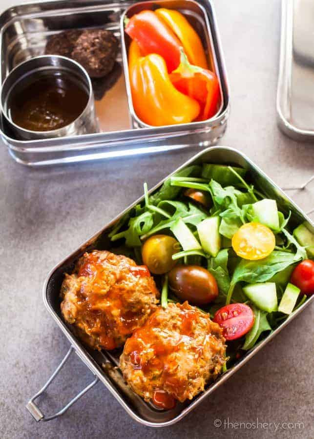 Healthy Mini Meatloaf
 Healthy Lunch Mini Meatloaf Muffins