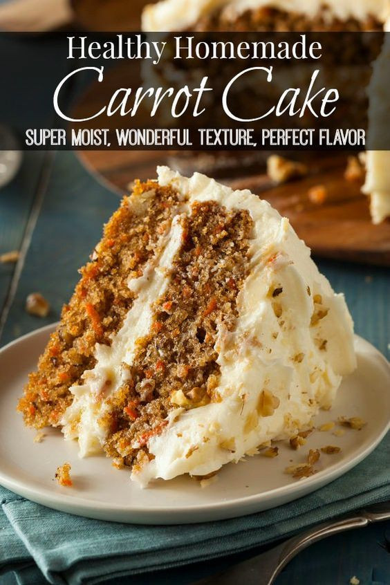Healthy Moist Carrot Cake Recipe
 This healthy homemde carrot cake recipe is very moist has