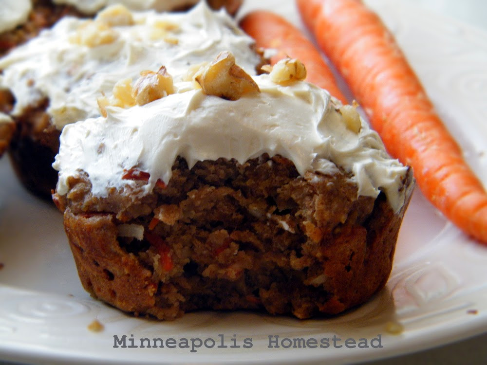 Healthy Moist Carrot Cake Recipe
 Moist and Healthy Carrot Cake Muffins with Cream Cheese