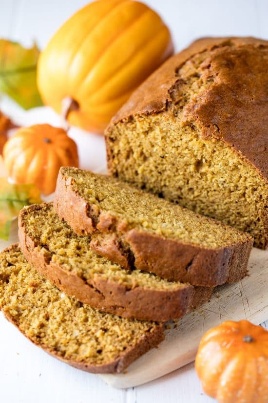 Healthy Moist Pumpkin Bread
 Pumpkin bread can be healthy Just 6 ingre nts is all it