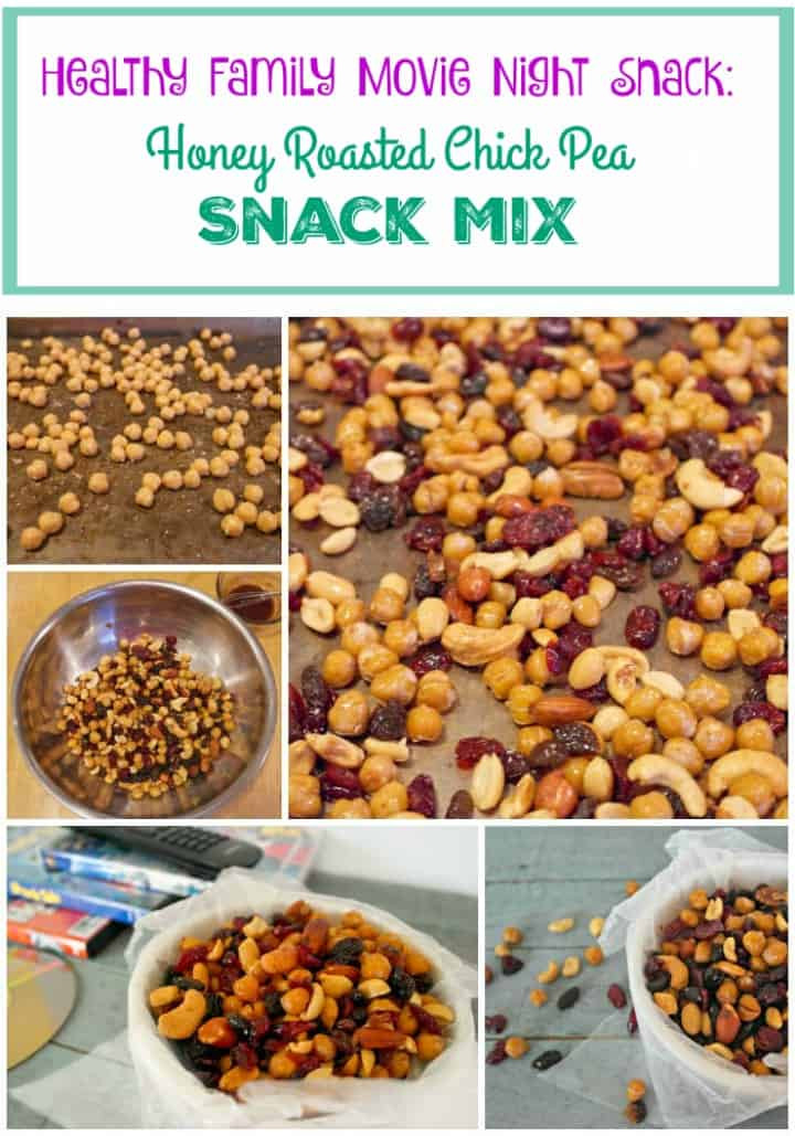 Healthy Movie Snacks
 Honey Roasted Chick Peas Healthy Family Movie Night Snack