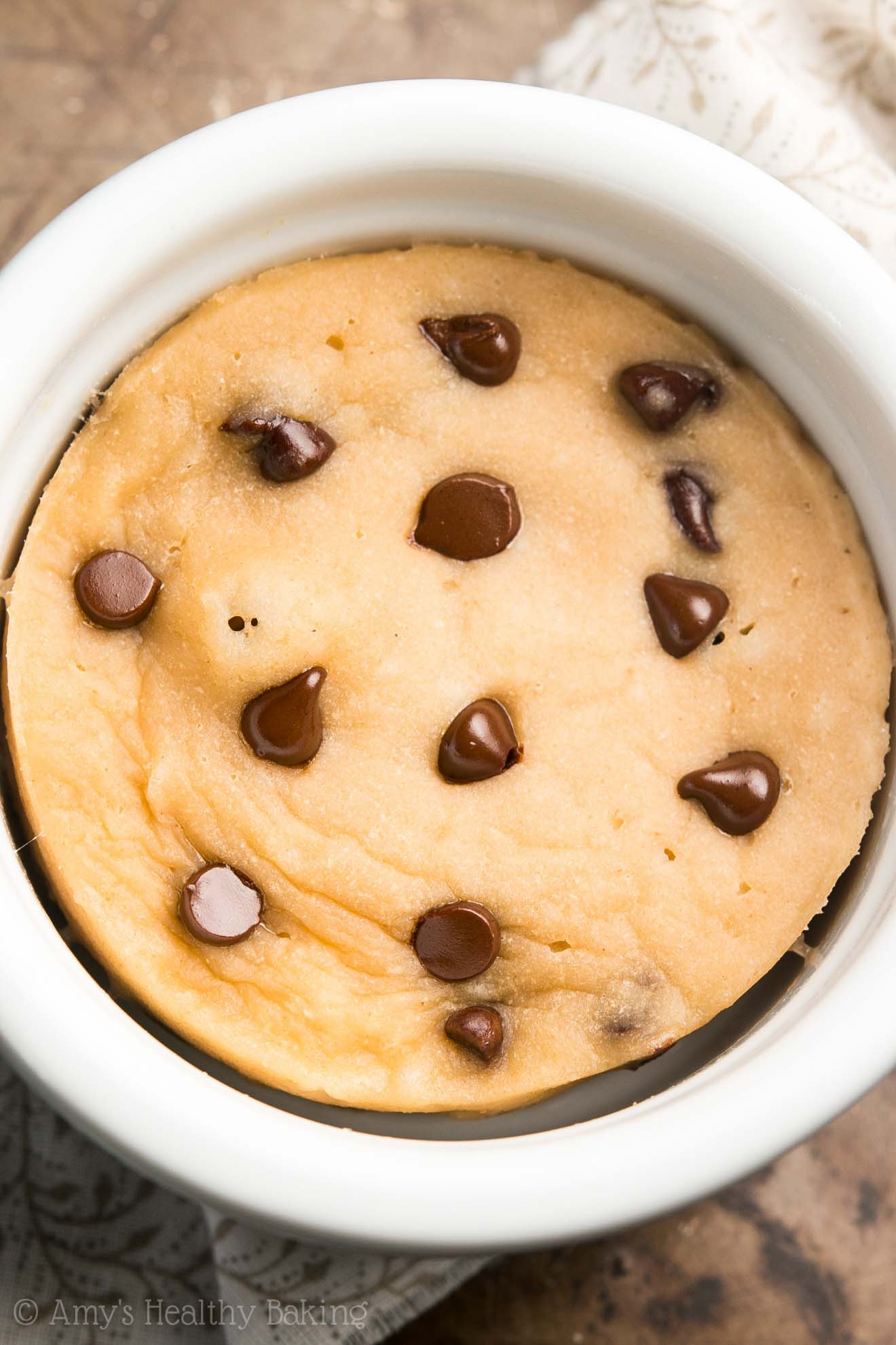 Healthy Mug Cake Recipes
 Skinny Single Serving Chocolate Chip Mug Cake Recipe