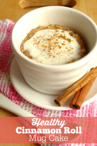 Healthy Mug Cake Recipes
 Healthy Cinnamon Roll Mug Cake Recipe