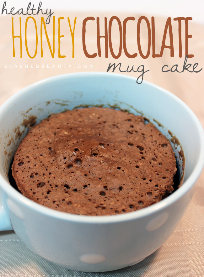 Healthy Mug Cake Recipes
 Healthy Honey Chocolate Mug Cake Recipe