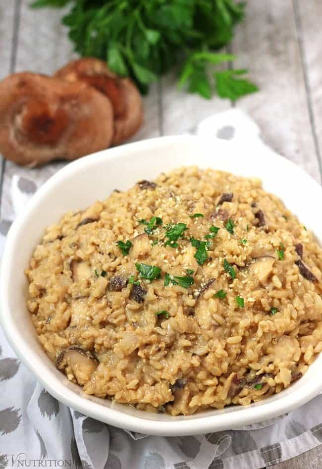 Healthy Mushroom Risotto Best 20 Easy Vegan Mushroom Risotto