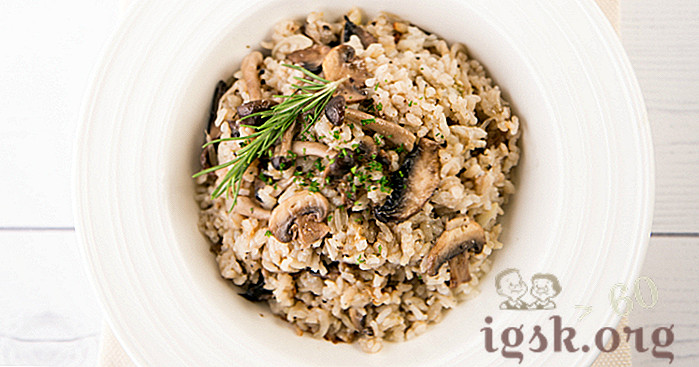 Healthy Mushroom Risotto
 Gesunder Pilz Risotto 👵👴 60 Jahre Und Ich