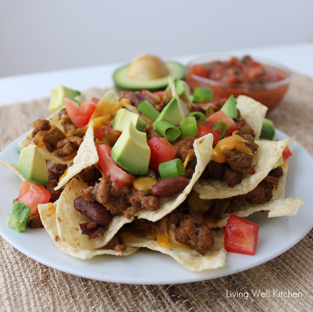 Healthy Nachos Recipe
 Healthier Loaded Nachos